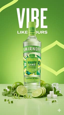 Smirnoff Zesty Lime Vodka