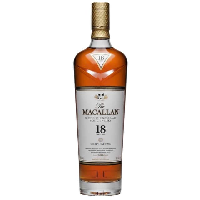 The Macallan 18 Year Old Sherry Oak Whisky