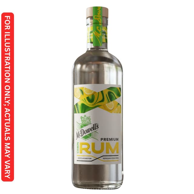 McDowell’s Premium Citron Rum