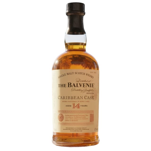 The Balvenie Caribbean Cask 14 Year Old Single Malt Scotch Whisky