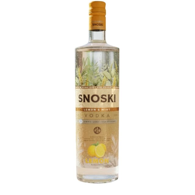 Snoski Supreme Crafted Vodka Lemon