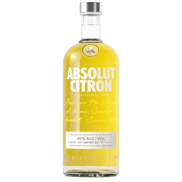 Absolut Citron Flavoured Vodka