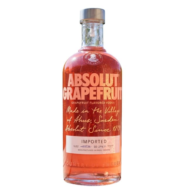 Absolut Grapefruit Flavoured Vodka