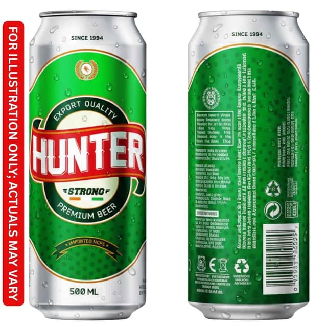 Hunter Super Strong Premium Beer