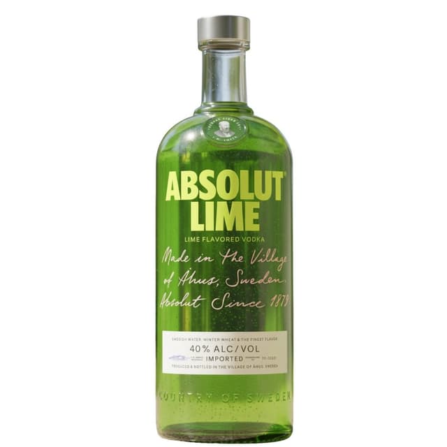 Absolut Lime Flavoured Vodka