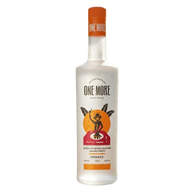 One More Pure Craft Vodka - Orange