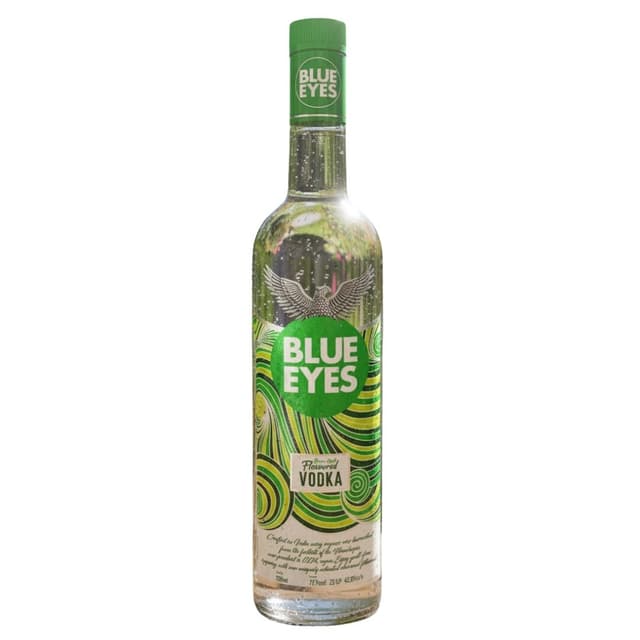 Blue Eyes Green Apple Flavoured Vodka