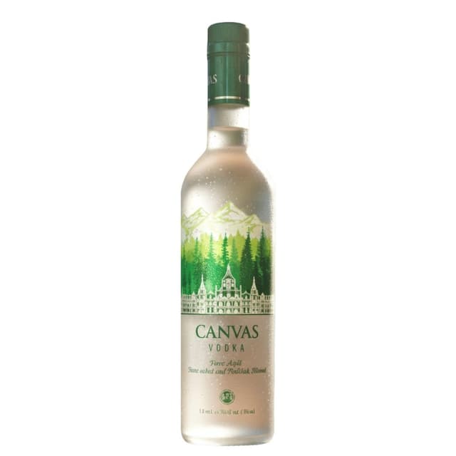 Canvas Premium Green Apple Flavoured Vodka