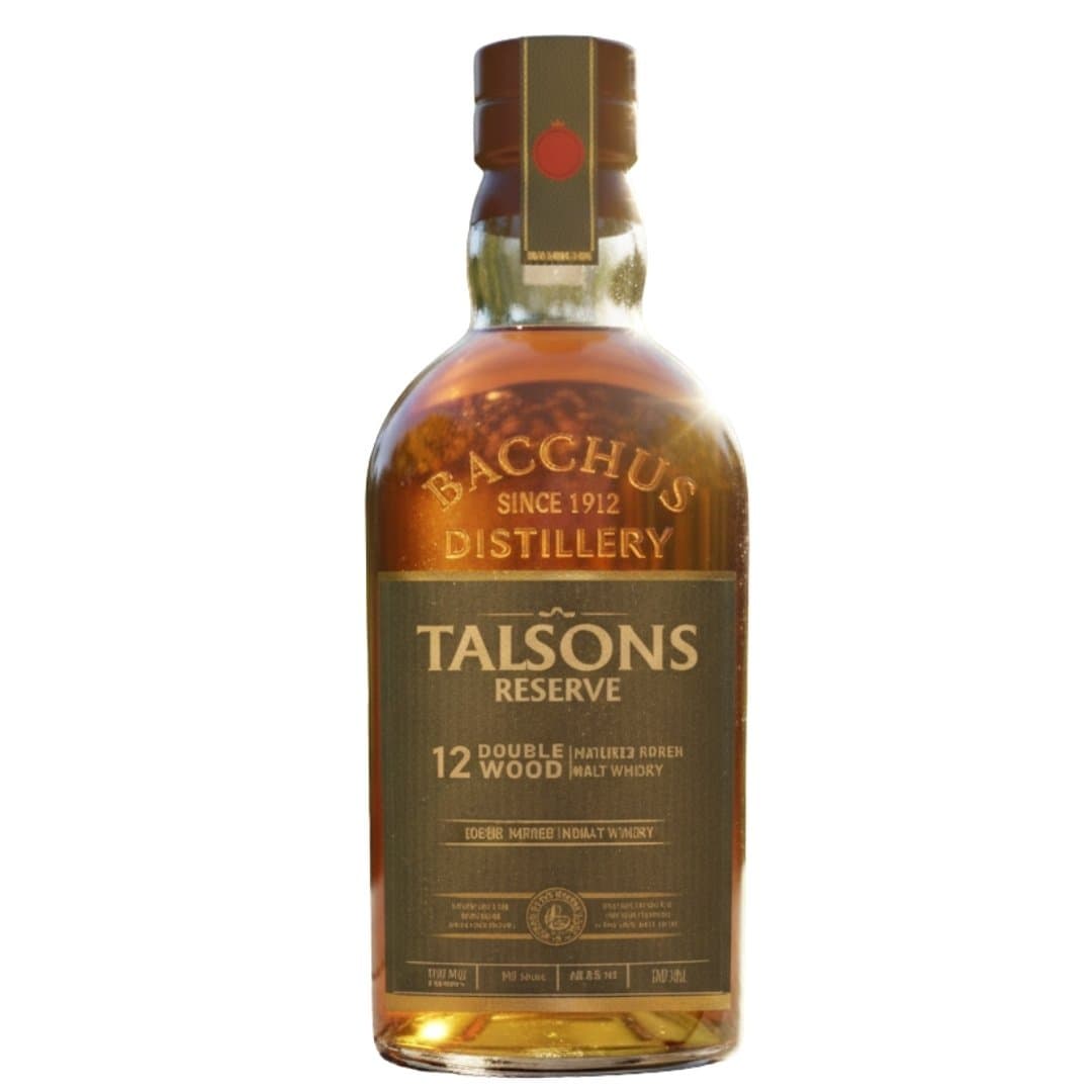Talsons Reserve 12 Double Wood Matured Indian Malt Whisky