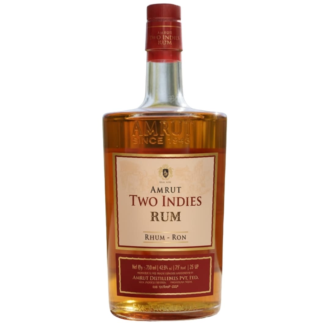 Amrut Two Indies Premium Blended Dark Rum