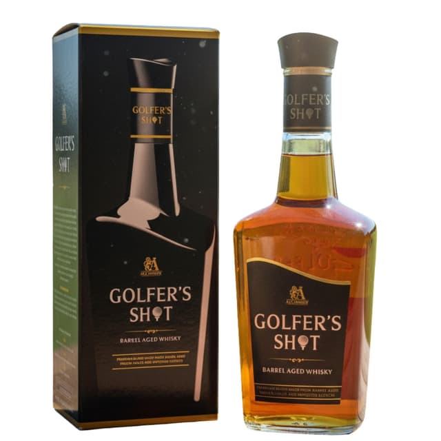 Golfer's Shot Barrel Aged Whisky