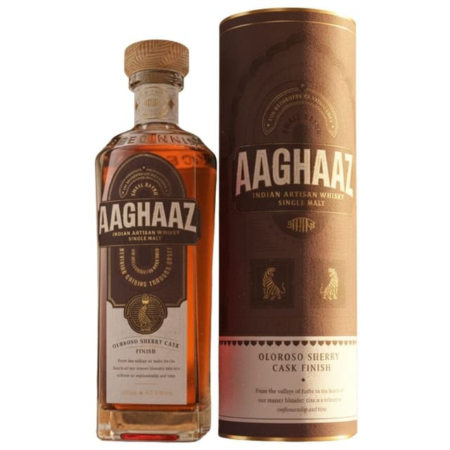 Aaghaaz Indian Artisan Single Malt Whisky
