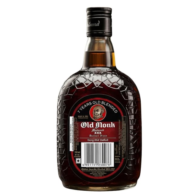 Old Monk Very Old Vatted XXX Rum (7 Years Old)