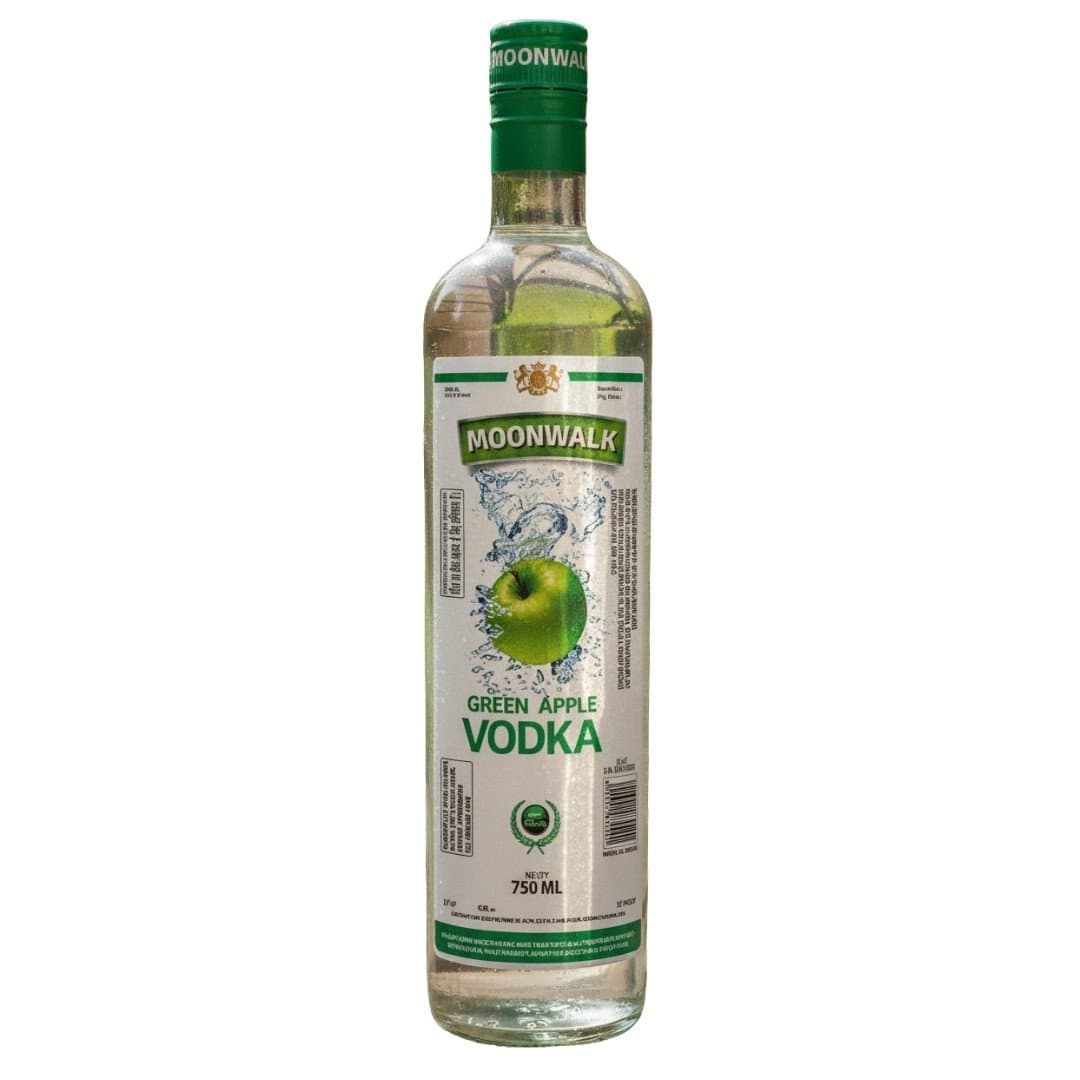 Moonwalk Ultra Premium Green Apple Vodka
