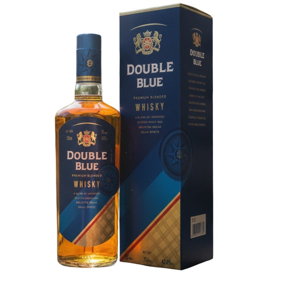 Double Blue Premium Blended Whisky