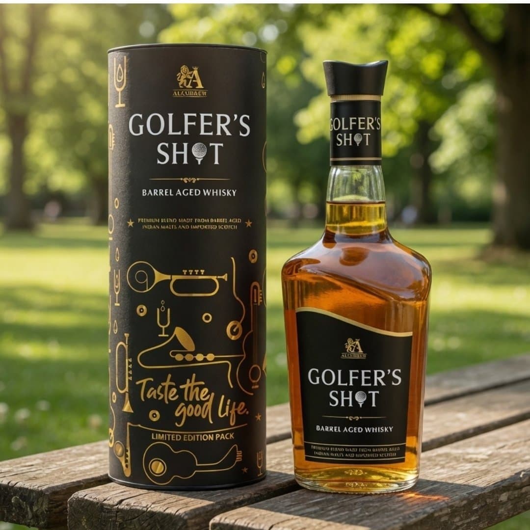 Golfer's Shot Barrel Reserve Whisky