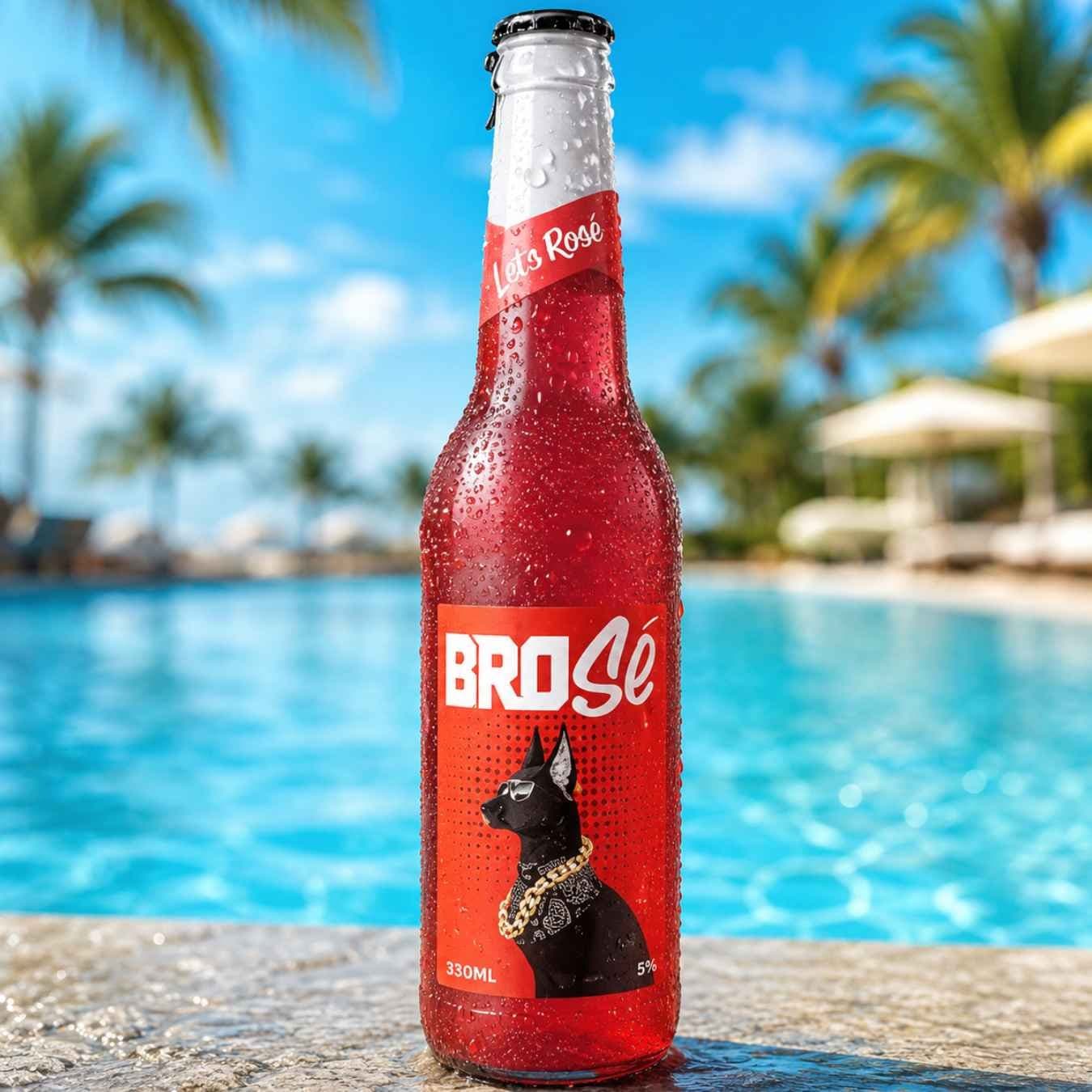 Brose Vibe Brut Rose Wine Cooler