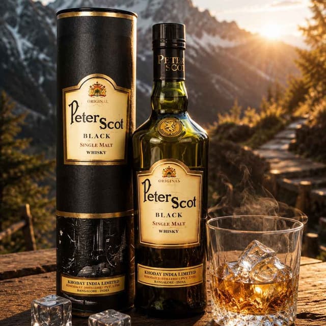 Peter Scot Black Single Malt Whisky