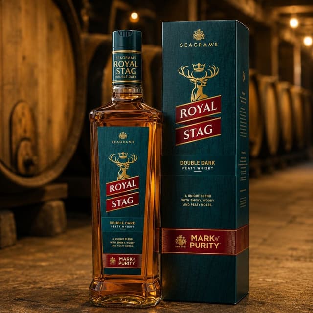 Royal Stag Double Dark Reserve Peaty Whisky