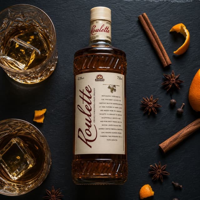 Roulette Premium Blended Grape Brandy