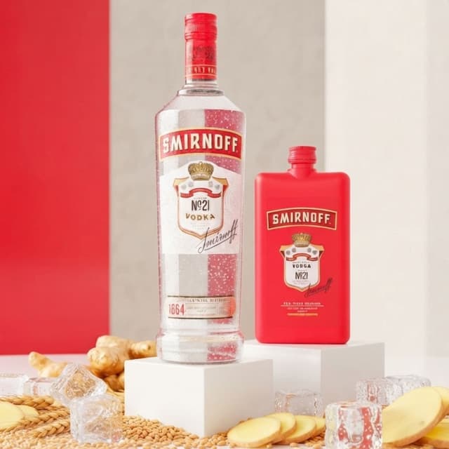 Smirnoff No. 21 Triple Distilled Vodka