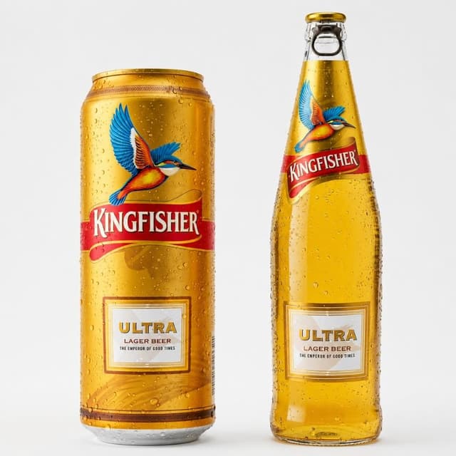 Kingfisher Ultra Premium Lager Beer