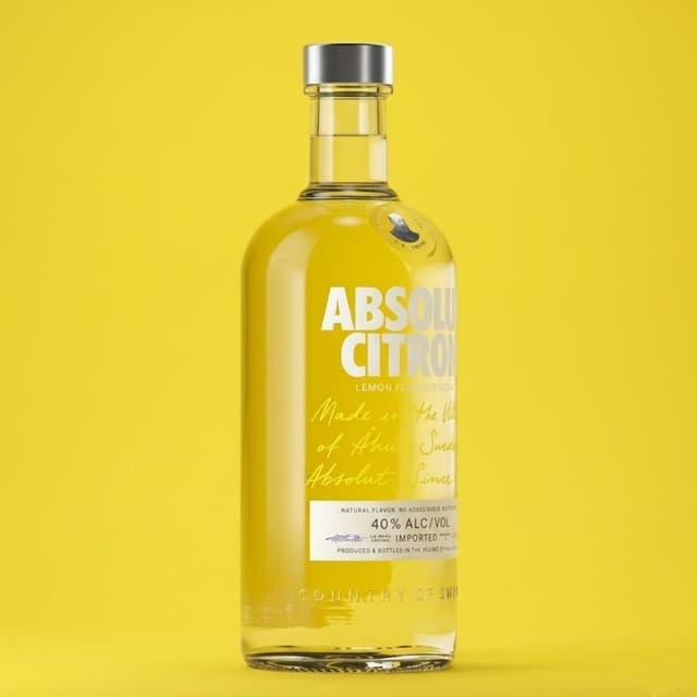 Absolut Citron Flavoured Vodka