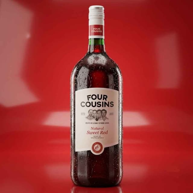 Four Cousins Natural Sweet Red Wine