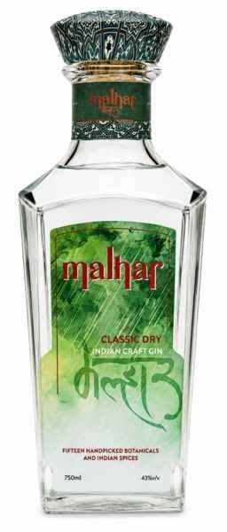 Malhar Classic Dry Indian Craft Gin