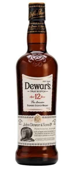 Dewars 12 Year Old Blended Scotch Whisky