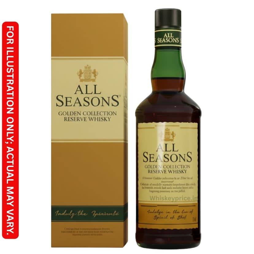 All Seasons Whisky price in Chandigarh | 750ml | Tasting Notes