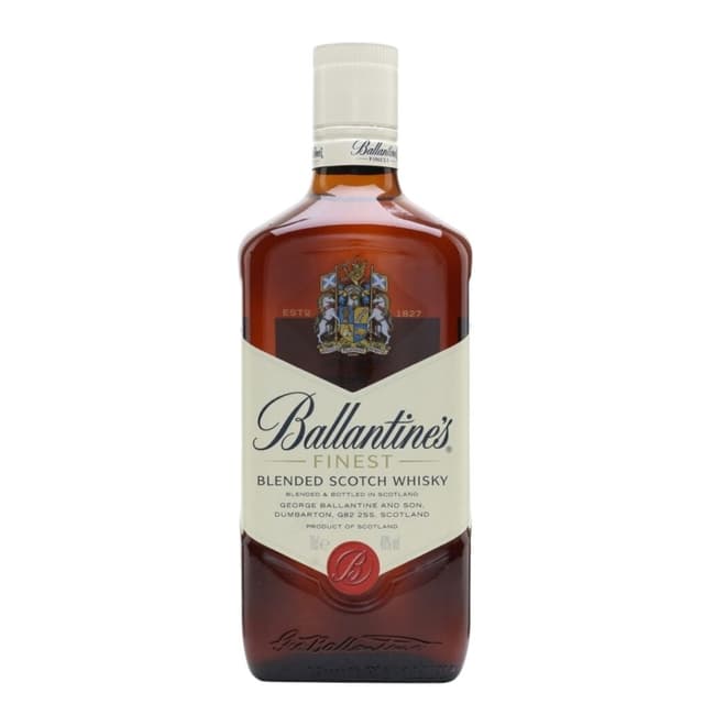 Ballantine's Finest Price in India 2026 | Delhi, Mumbai, Goa Rates