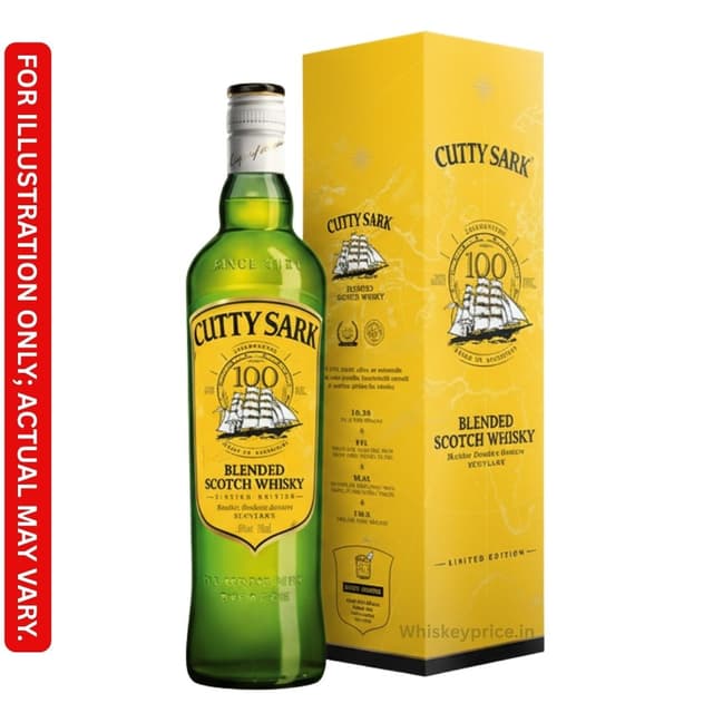 Cutty Sark Whisky Price in Delhi | 750ml | 375ml |