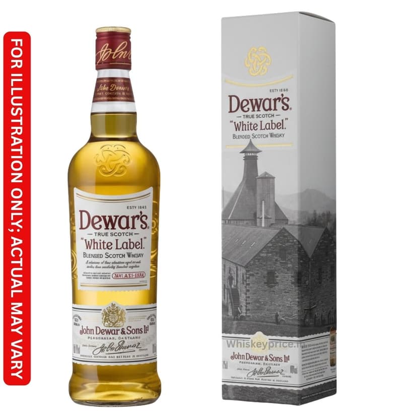 Dewar's Blended Scotch White Label Price in India: 2026 Rates