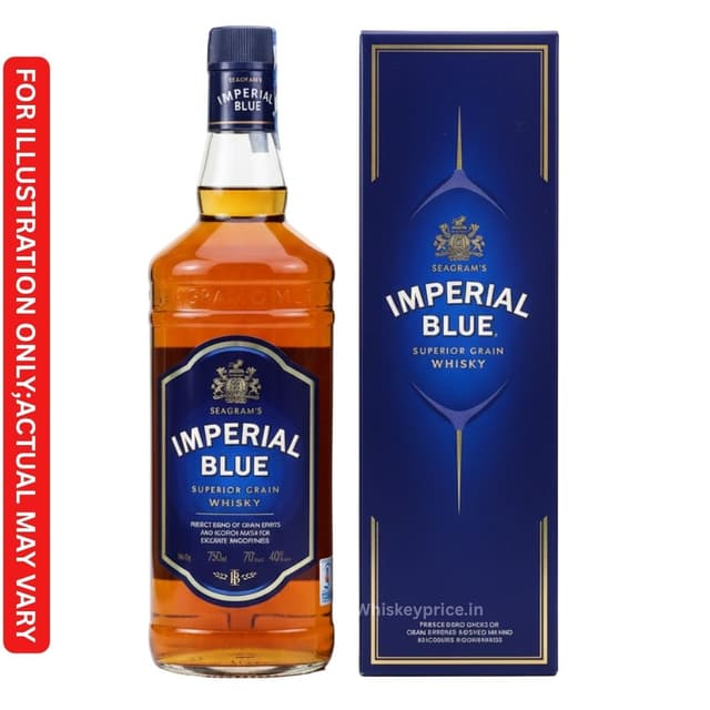 Imperial Blue Whisky Price in India | 750ml | Tasting Notes