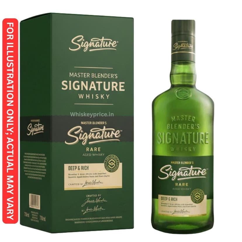 Signature Whisky Price in Kolkata | 750ml | Tasting Notes