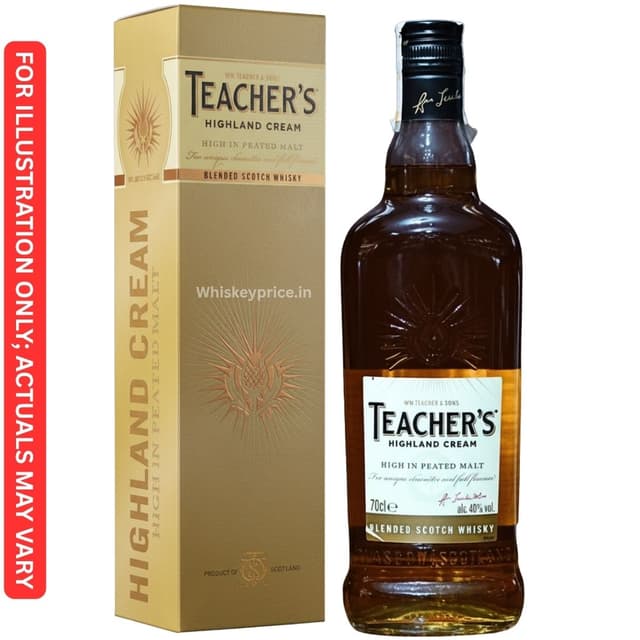 Teacher's Highland Cream Whisky | 750ml | Tasting Notes