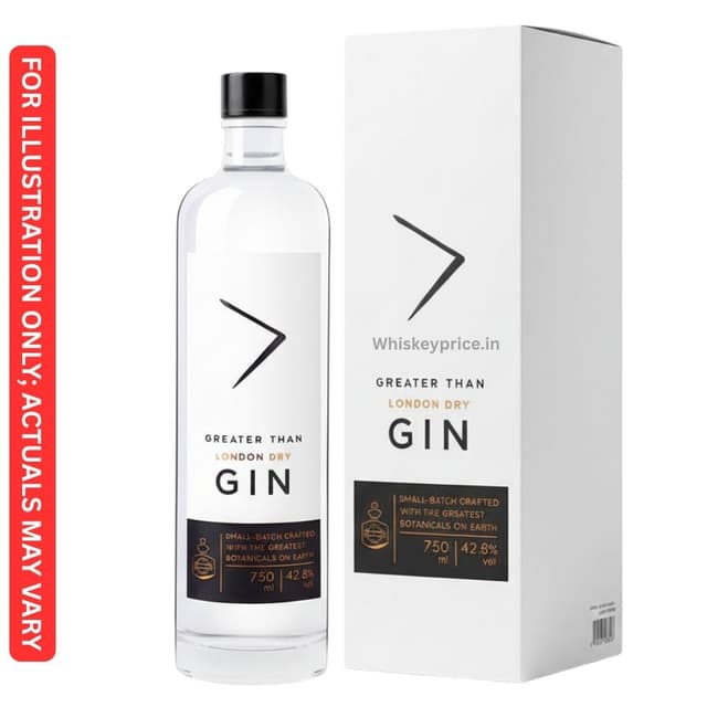 Greater Than London Dry Gin | 750ml | Review | Tasting Notes