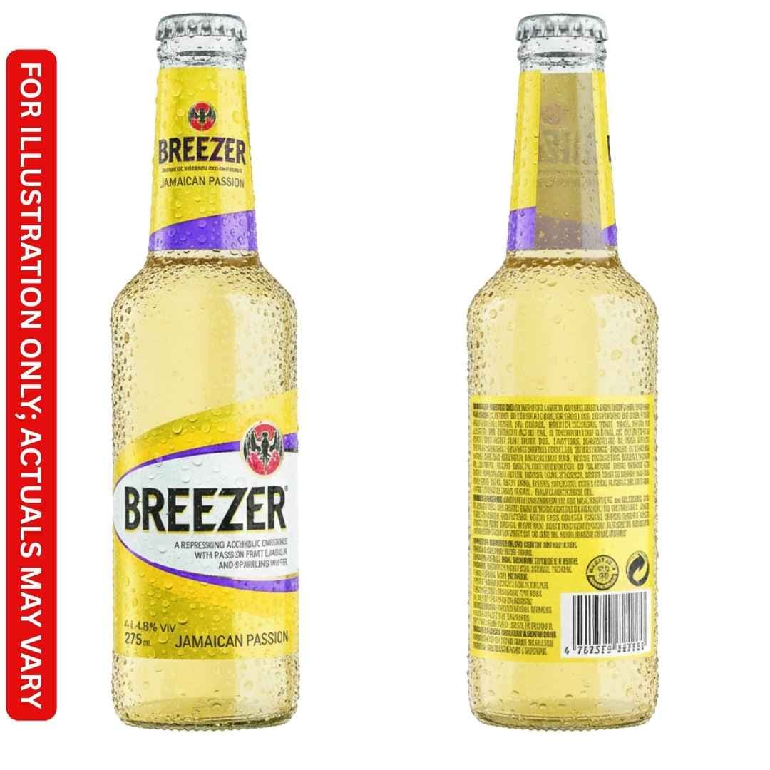 Breezer Extra Jamaican Passion | 275ml Bottle | New Price in India