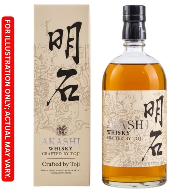 Akashi Crafted by Toji Whisky Price in India: Delhi & Mumbai