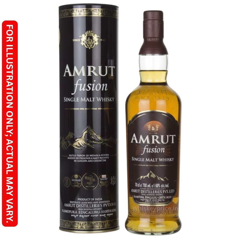 Amrut Fusion Single Malt Price in India: New Delhi & Mumbai Rates