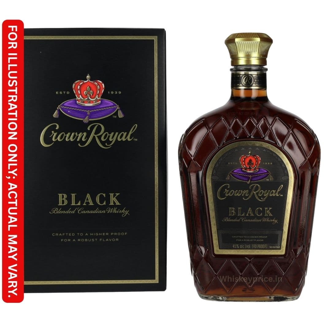 Crown Royal Black Blended Canadian Whisky Price in India