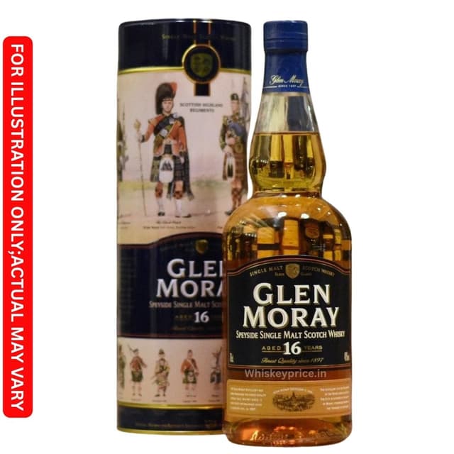 Glen Moray 16 Years Old Whisky Price in India 2026