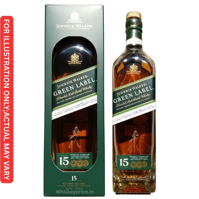 Johnnie Walker Green Label Latest Price in India: 2026 Rates