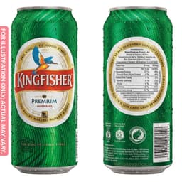 Kingfisher Premium Lager Beer | 330/650ml | Latest Price in India
