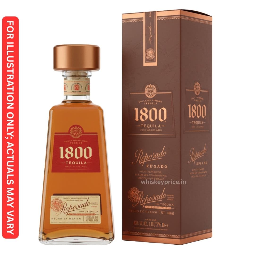 1800 Reposado Tequila 2026 Price in India: Delhi & Mumbai