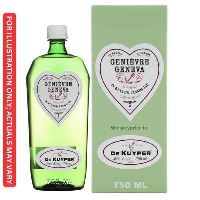 De Kuyper Genievre Gin | 750ml | Review | Tasting Notes
