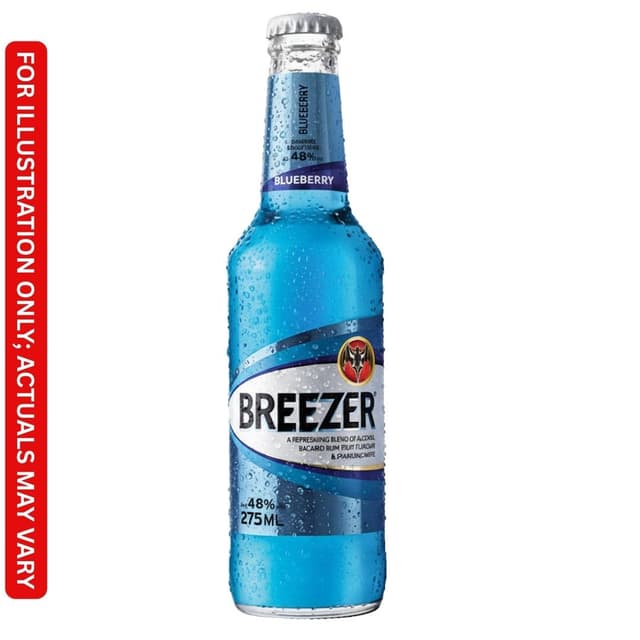 Bacardi Breezer Blueberry | 275ml Bottle | Latest Price in India