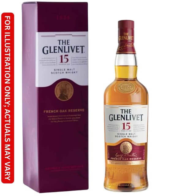 The Glenlivet 15 Year Old Whisky Price in Kolkata | 700ml |