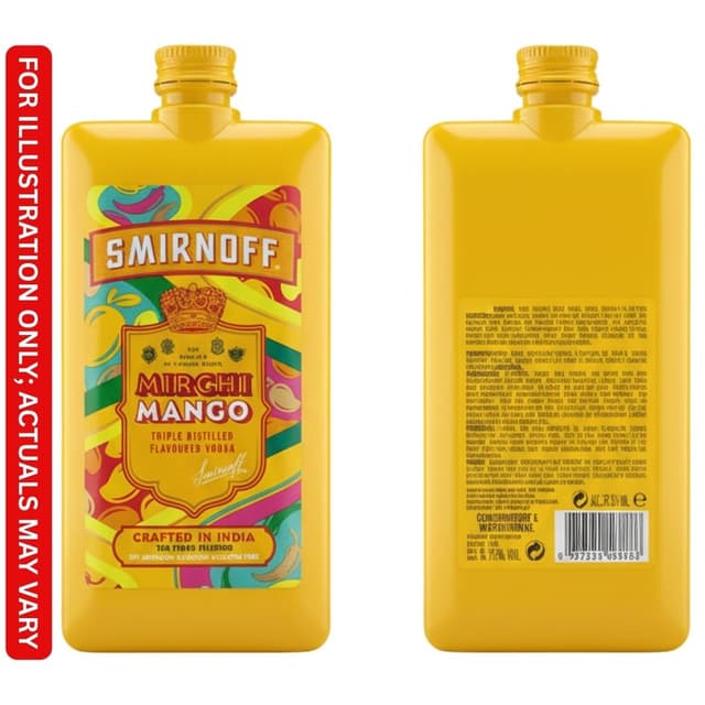 Smirnoff Mirchi Mango Vodka | 180ml | Tasting Notes